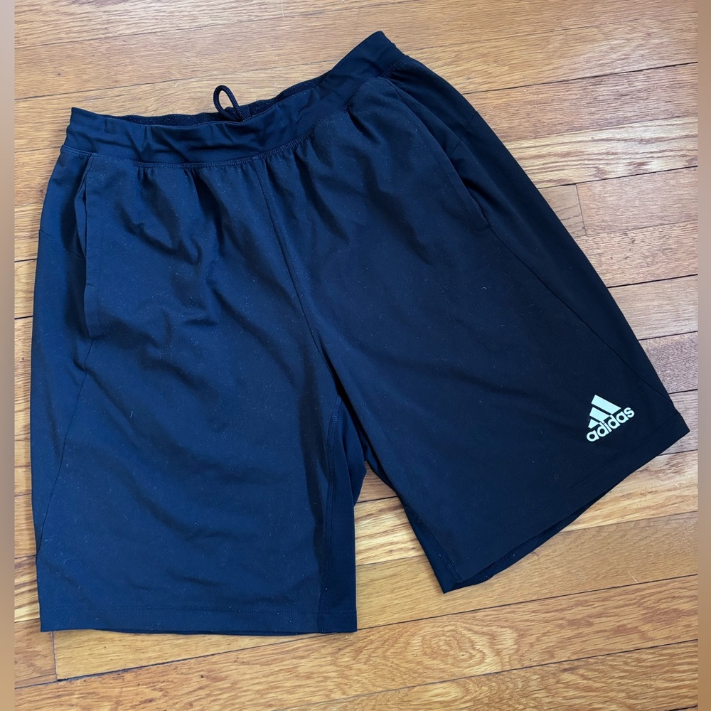 Adidas Men's Athletic Black Shorts | Size M